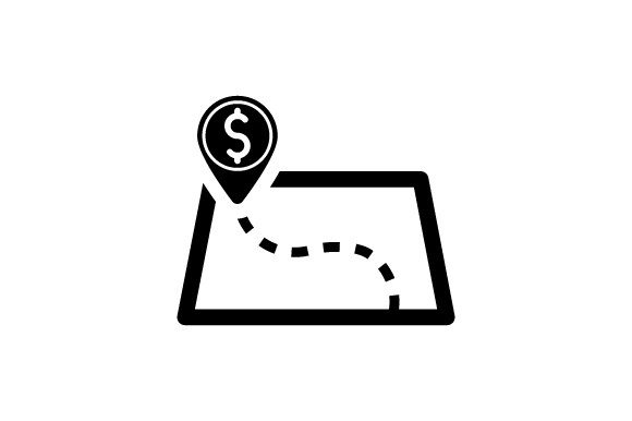 Bank Location Icon: A Graphic Asset for Local Branding