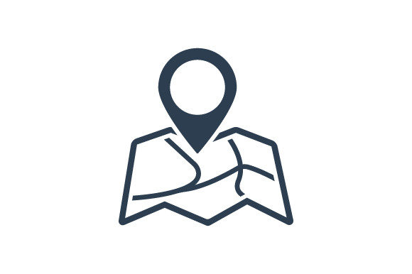 Business Location Icon Graphics