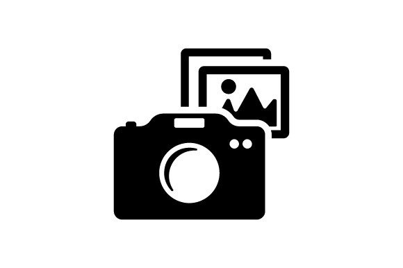 Camera Photo Icon Graphics for Crafting