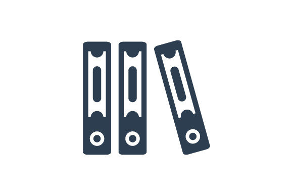 Files Storage Icon Graphics