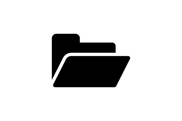 Folder Office Supply Icon Graphics