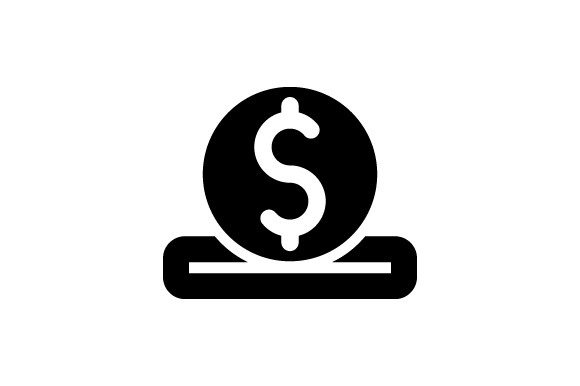 Money Saving Icon: A Graphic Asset for Local Branding