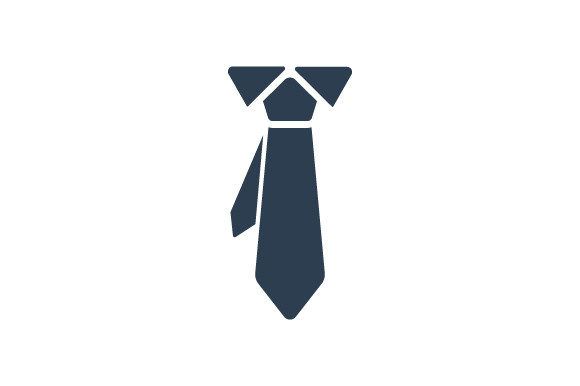 Necktie Icon: A Graphic Design Asset for Playful Branding