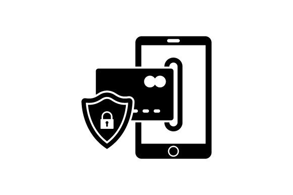 Online Payment Security Icon Graphics