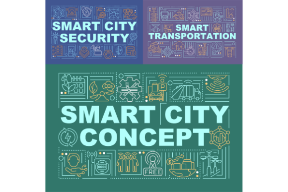 Smart City Cyber Safety Bundle: Graphics & Templates