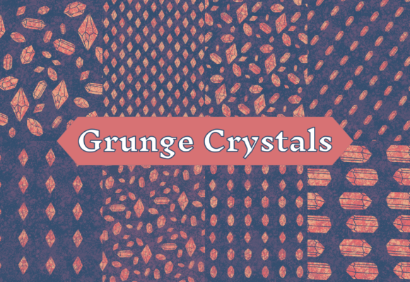 Vintage Grunge Crystal Prism Graphics