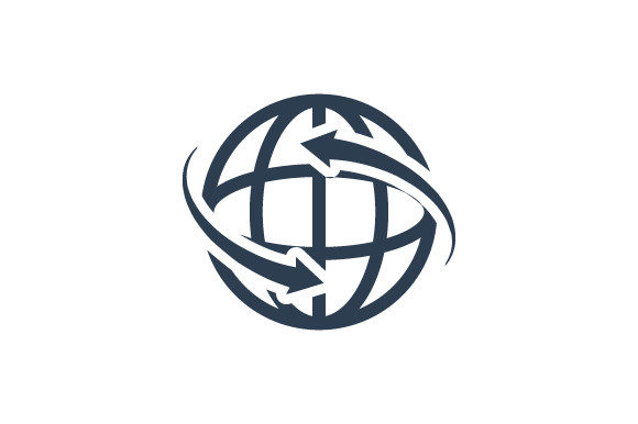 Worldwide Business Network Icon: Graphics & Icons for Crafters